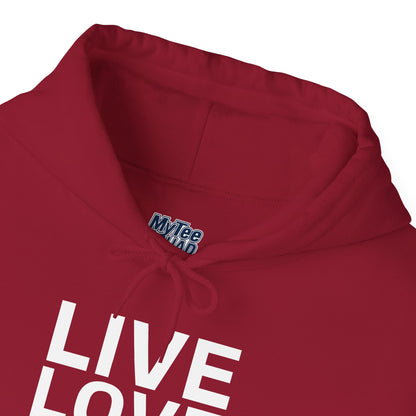 Live Love Rescue Unisex Hoodie - Ideal For Casual Wear