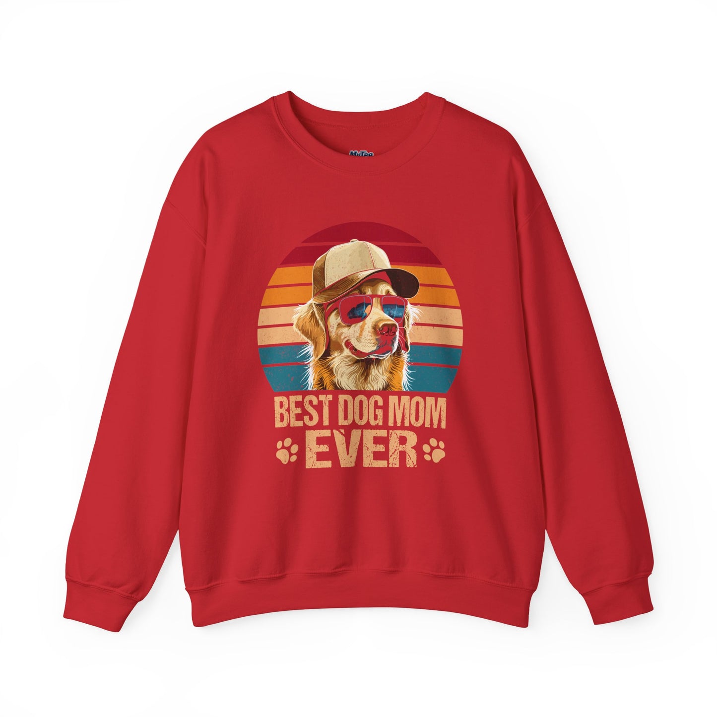 Best Dog Mom Ever Golden Retriever Sweatshirt