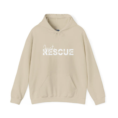 Bold Blue Just Rescue Unisex Hoodie – Speak For The Voiceless