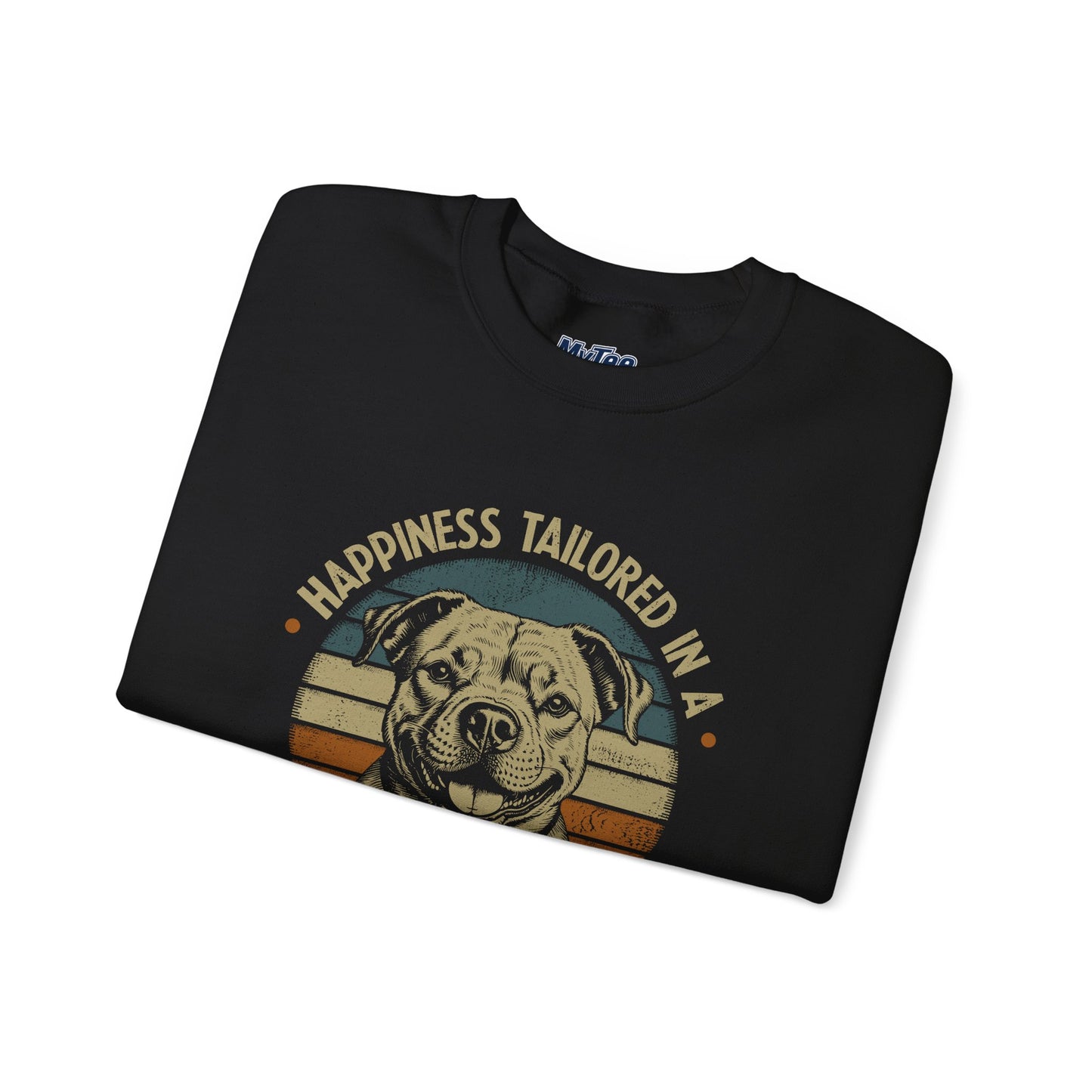 Happiness Tailored In A Pitbull Smile Unisex Sweatshirt