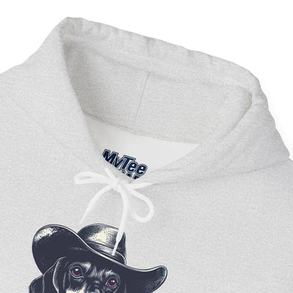 Dachshund Cowpoke Hoodie – Rodeo Pup Unisex Pullover