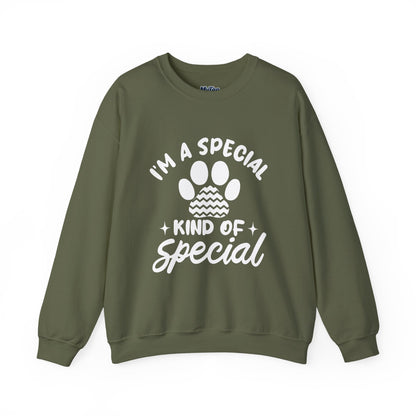 I’m A Special Kind Of Special Crewneck Sweatshirt – Dog Person Energy