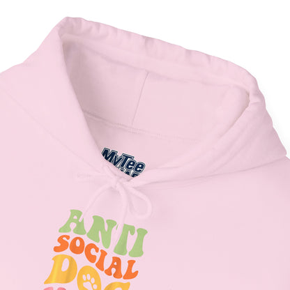 Anti-Social Dog Moms Club Hoodie | Perfect For Casual Outings