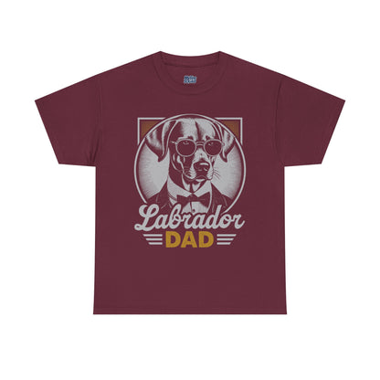 Labrador Retriever Dad Cool Dog Dad T-Shirts