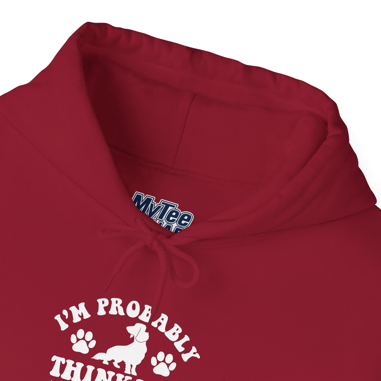 I'm Probably Thinking About My Dog Unisex Hoodie – Relatable & Cozy