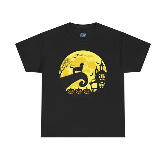 Halloween Moonlight Labrador Retriever Unisex T-Shirts
