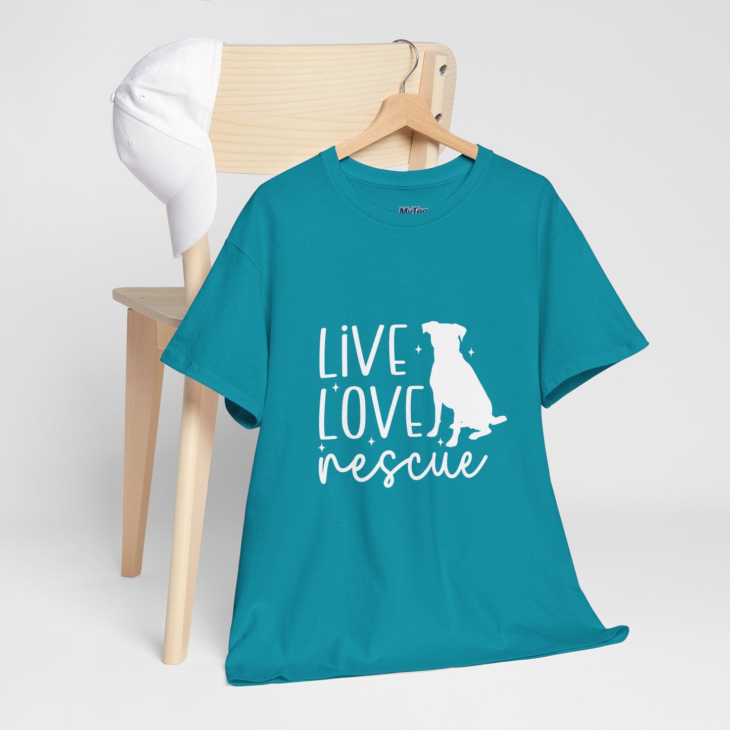 Live Love Rescue Dog Lover Unisex T-shirt