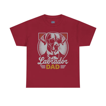 Labrador Retriever Dad Cool Dog Dad T-Shirts