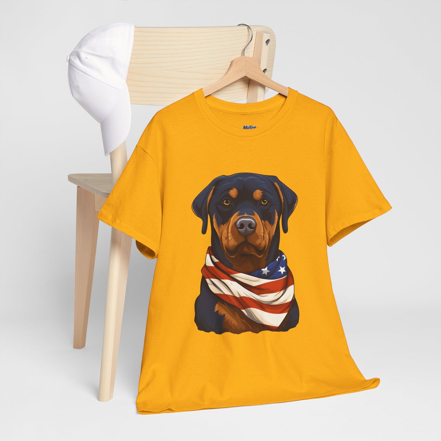 Patriotic Rottweiler Unisex T-Shirt