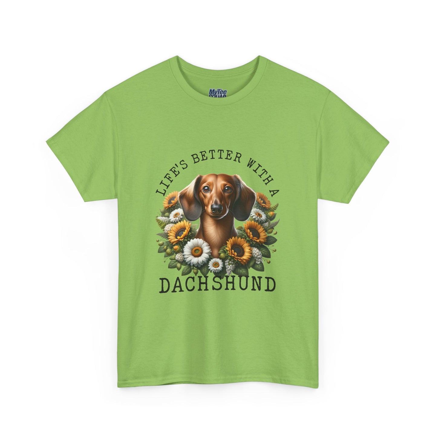 Dachshund Sunflower Unisex T-Shirt