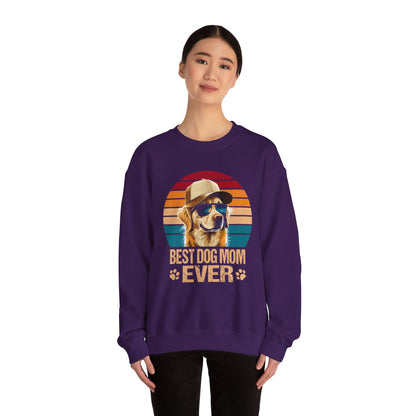 Best Dog Mom Ever Golden Retriever Sweatshirt
