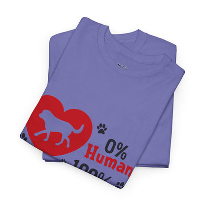 0 % Human, 100% Labrador Unisex T-Shirts