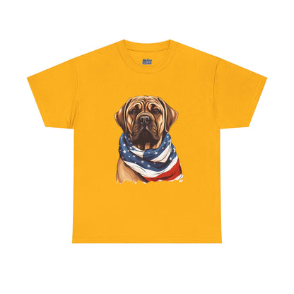 Patriotic Mastiff Unisex T-Shirt