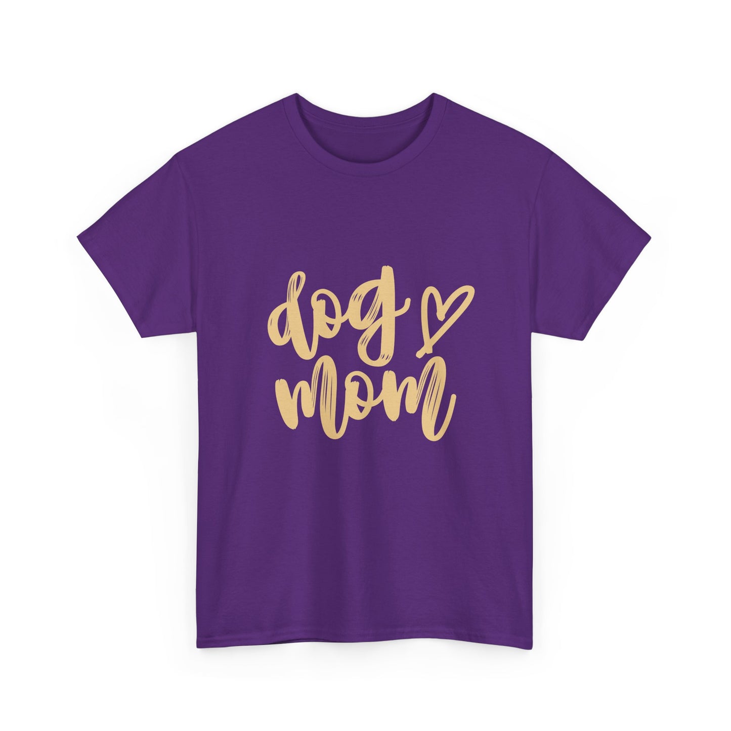 Dog Mom Cotton T-Shirt - Perfect for Dog Mothers