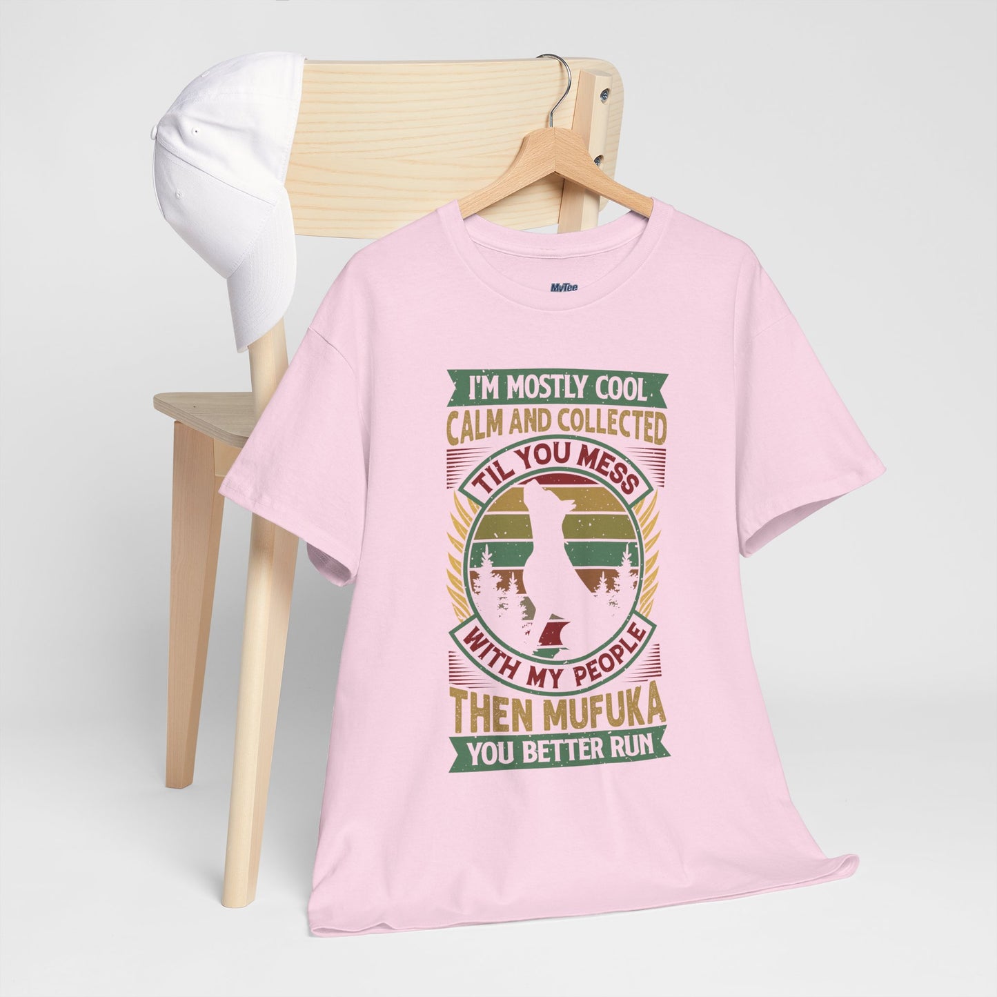 I'm Mostly Calm And Collected Pitbull Unisex T-Shirts