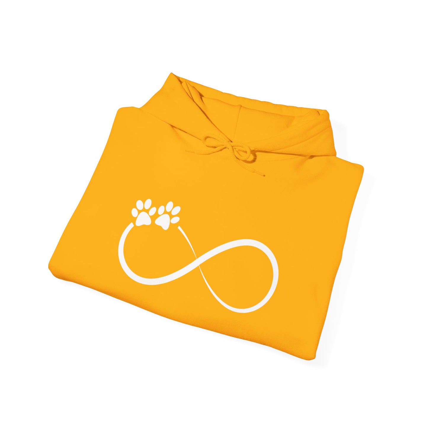 Infinity Paw Unisex Hoodie– Cozy & Timeless Love