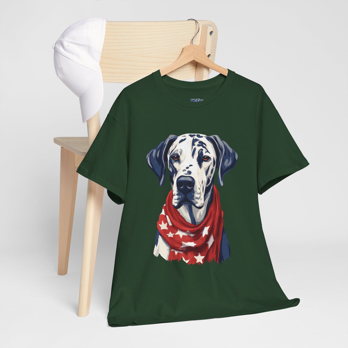 Patriotic Great Dane Unisex T-Shirt