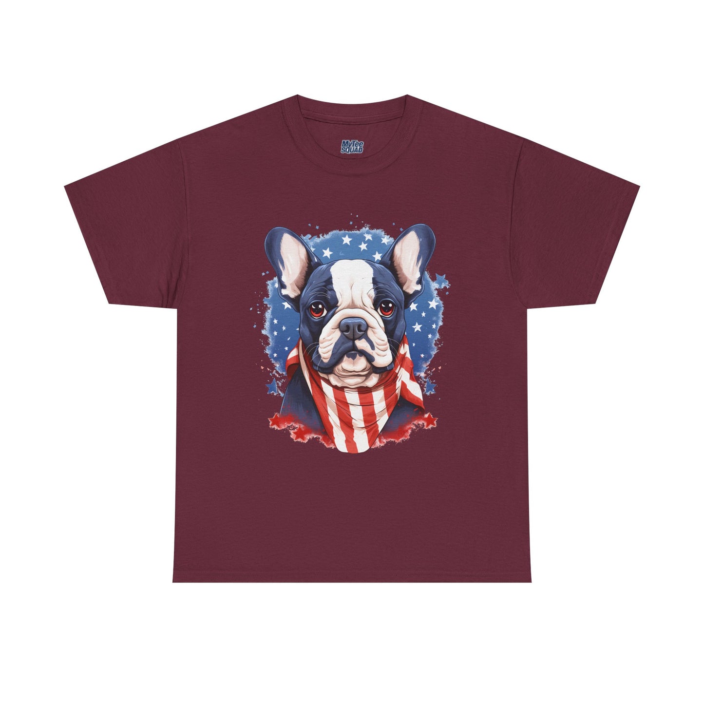 Patriotic French Bulldog Unisex T-Shirt | Dog Lover