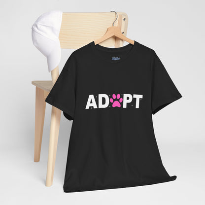 Adopt Unisex T-Shirt – Love In Every Paw Print