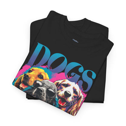 Dogs Because People Suck Unisex T-Shirts