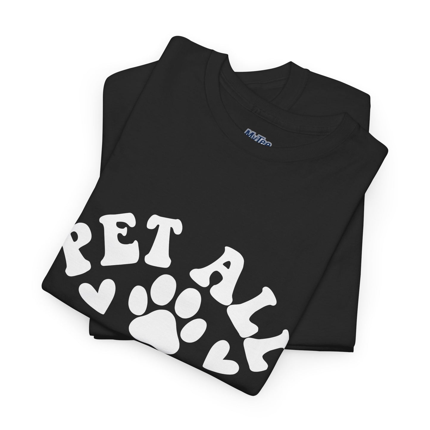 Pet All the Dogs Cotton T-Shirt, Dog Lover Tee