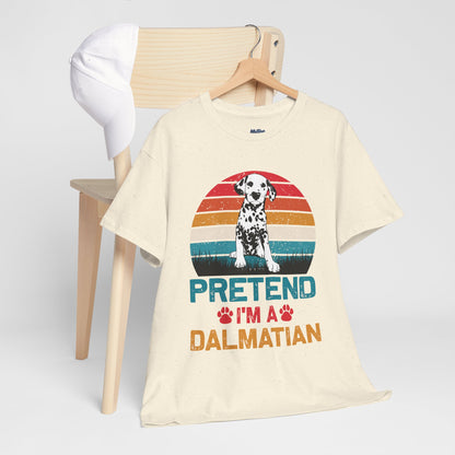 Pretend I'm a Dalmatian Unisex T-Shirt – Spot-On Style for Dog Lovers