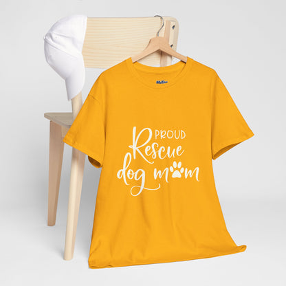 Proud Rescue Dog Mom T-Shirt | Pet Lover Gift