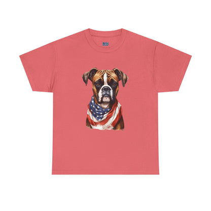 Patriotic Boxer Unisex T-Shirt