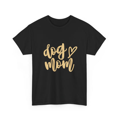 Dog Mom Cotton T-Shirt - Perfect for Dog Mothers