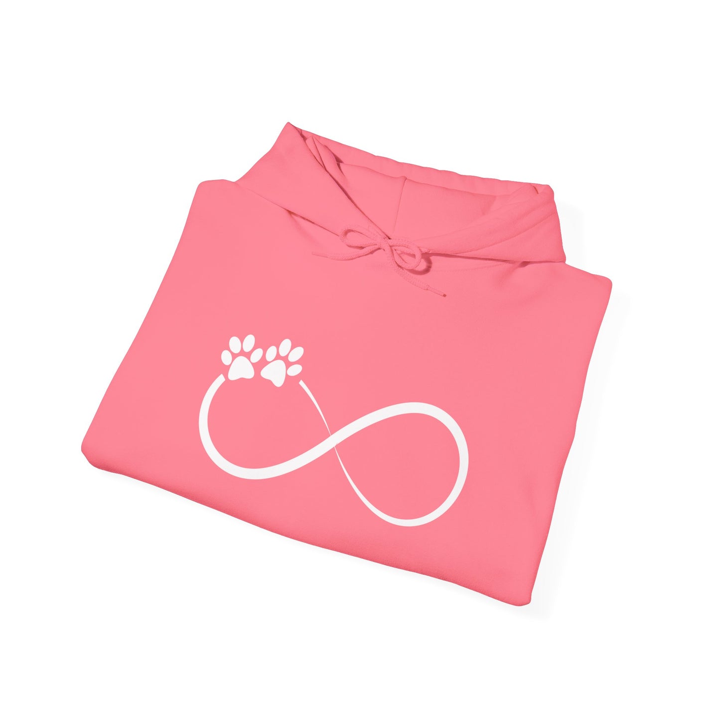 Infinity Paw Unisex Hoodie– Cozy & Timeless Love