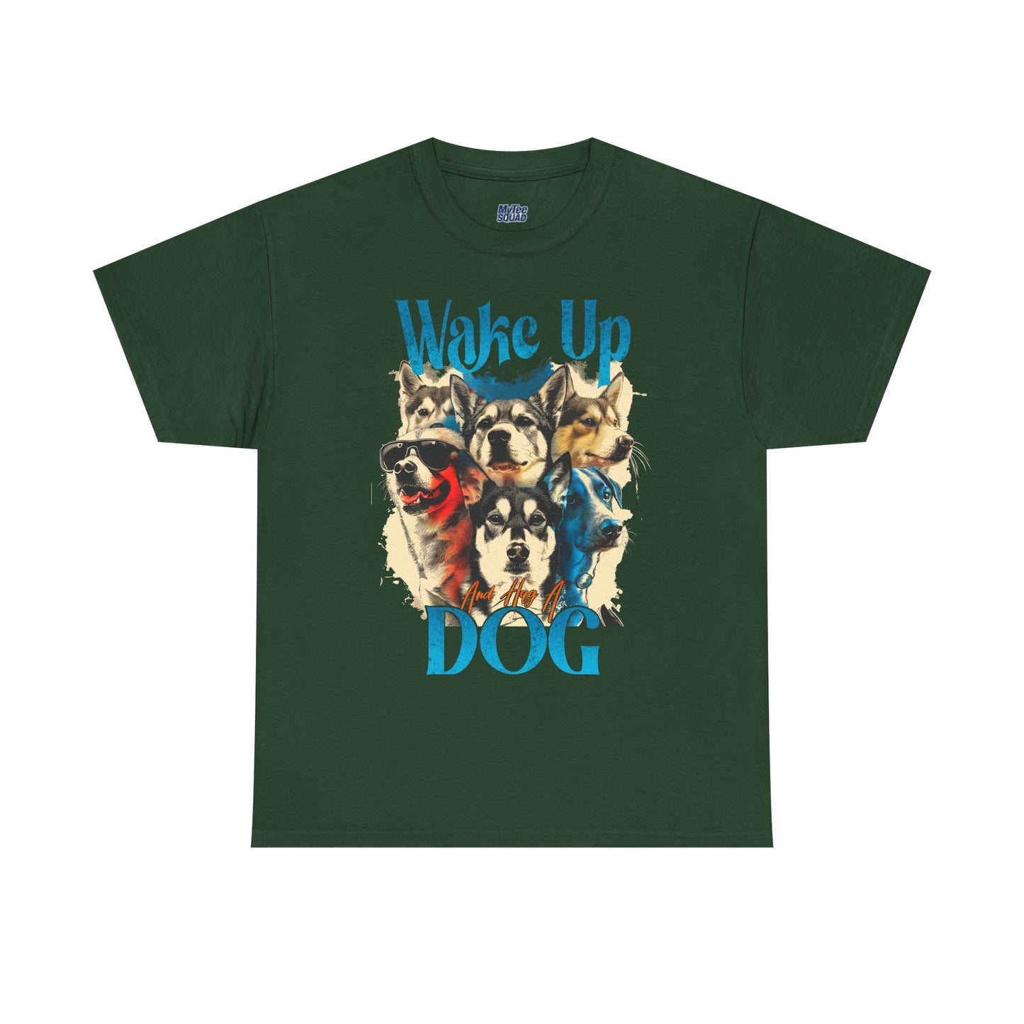 Wake Up Dog Unisex Cotton Tee