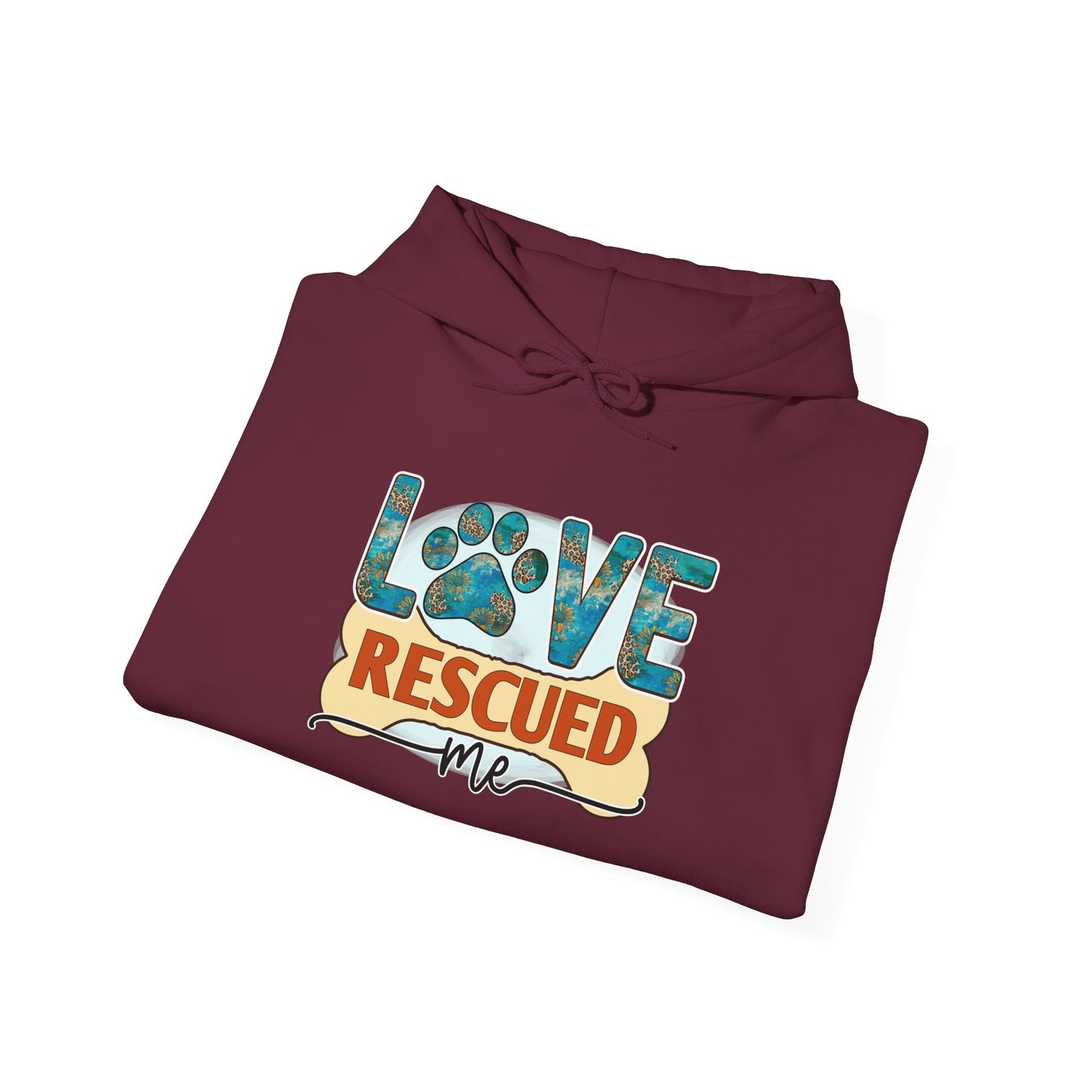Love Rescued Me Pet Unisex Hoodie