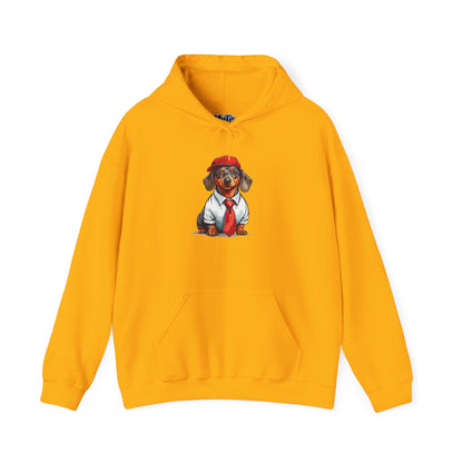 Dachshund Casual Boss Unisex Hoodie