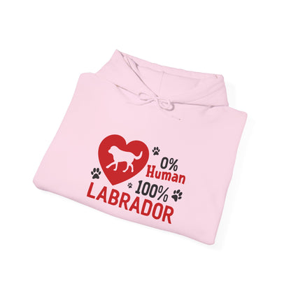 0% Human 100% Labrador Unisex Hoodie