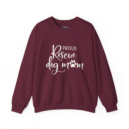 Proud Rescue Dog Mom Sweatshirt | Perfect Gift For Dog Mama