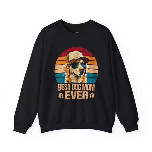 Best Dog Mom Ever Golden Retriever Sweatshirt