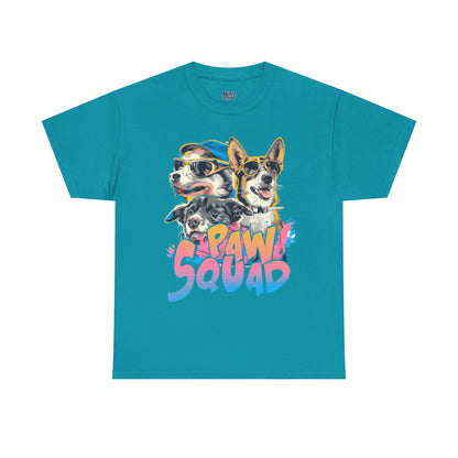 Paw Squad Unisex T-Shirt – Dog Crew Graphic Tee For Pet Lovers