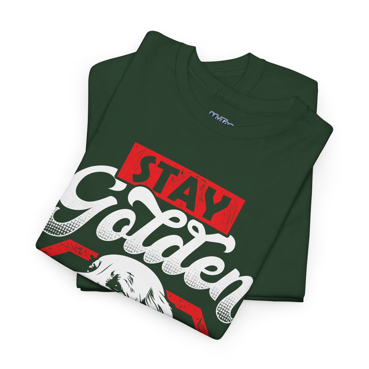 Stay Golden Unisex Cotton T-Shirt | Best Gift For Dog Lover