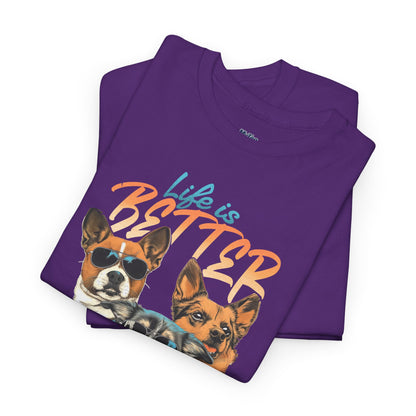 Life is Better With Dog Unisex T-shirt