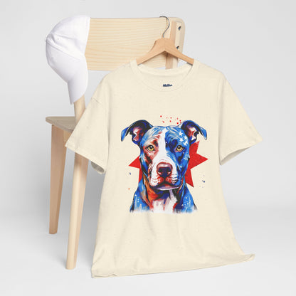 Colorful Pit Bull Unisex T-Shirts | Dog Lover