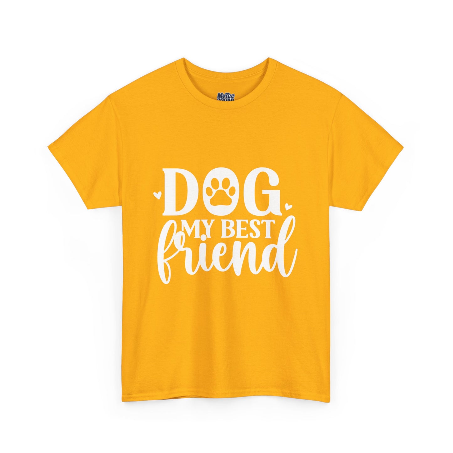 Dog My Best Friend Unisex Heavy Cotton T-Shirt | Pet Owner Apparel