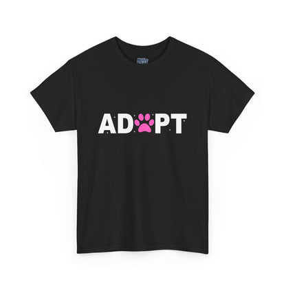 Adopt Unisex T-Shirt – Love In Every Paw Print