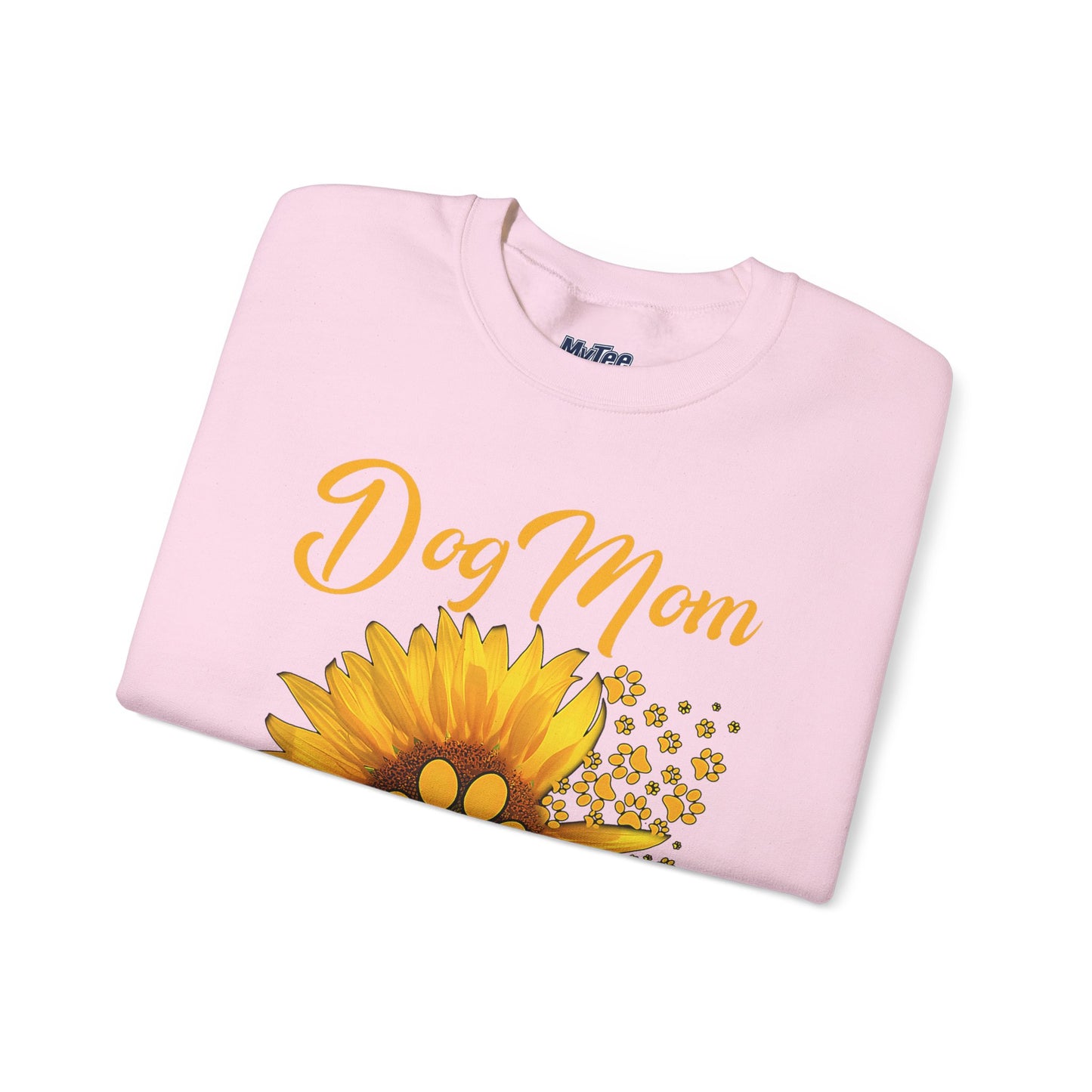 Sunflower Soul, Dog Mom Heart Sweatshirt