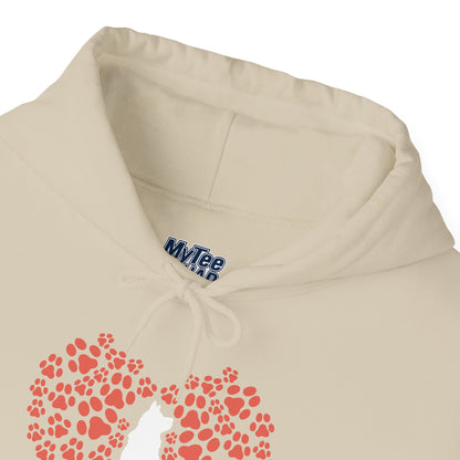 Heart Of A Cat – Minimalist Pet Lover Hoodie