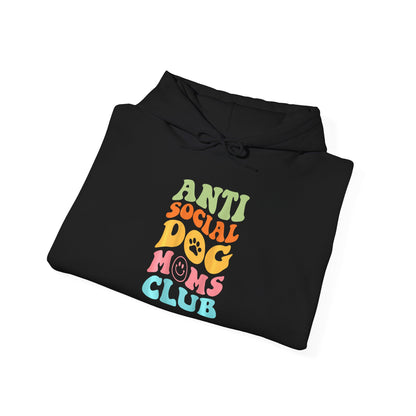 Anti-Social Dog Moms Club Hoodie | Perfect For Casual Outings