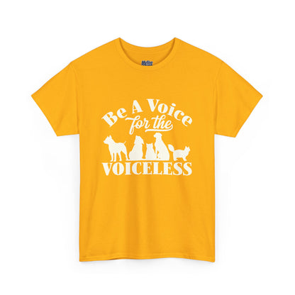 Be A Voice For The Voiceless Unisex T-Shirt | Empowering Animal Rescue Tee