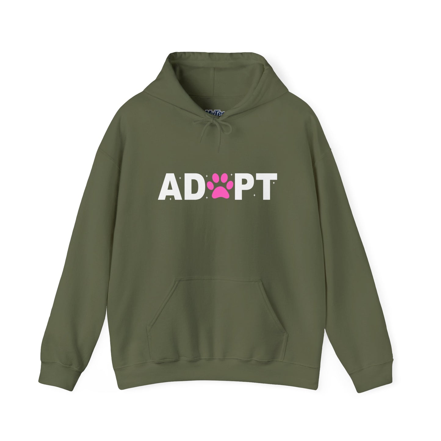Adopt Paw Unisex Hoodie – Shelter Love Wrapped In Cotton
