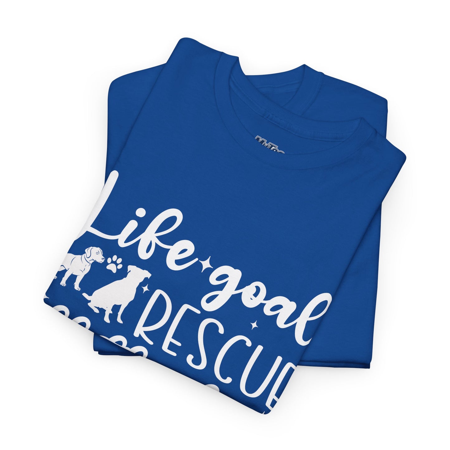 Life Goal Rescue All The Dogs Unisex T-Shirt - Perfect For Animal Lovers