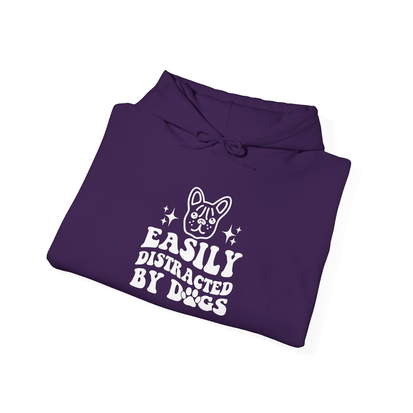 Easily Distracted By Dogs Unisex Hoodie