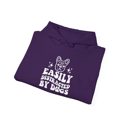 Easily Distracted By Dogs Unisex Hoodie
